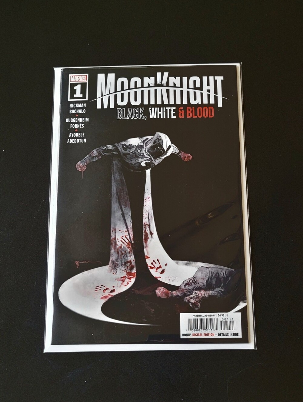Moon Knight: Black, White & Blood #1